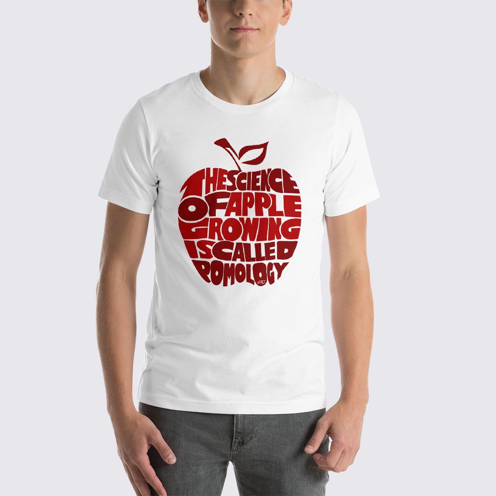 Apple Growing Fact Mens T-Shirt - The Fact Shop