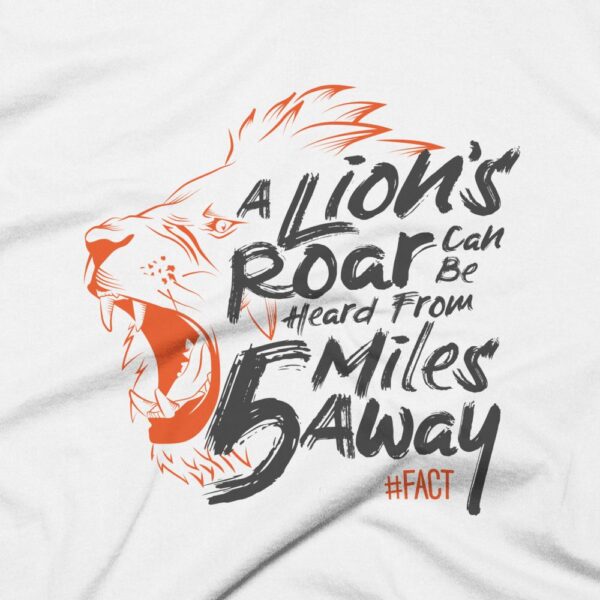 lion roar t shirt