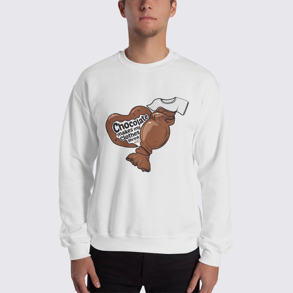 chocolate sweatshirt