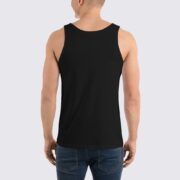 BC3480 Mens Tank Top - Back Image - Black