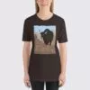 Women's Yaks #FACT T-Shirt - Brown