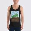 Men's Iguana Tank Top - Black