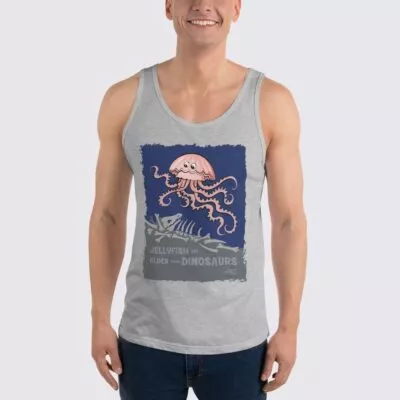 Men's Jellyfish Tank Top - Athletic Heather