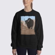 Women's Yak #FACT Sweatshirt - Black